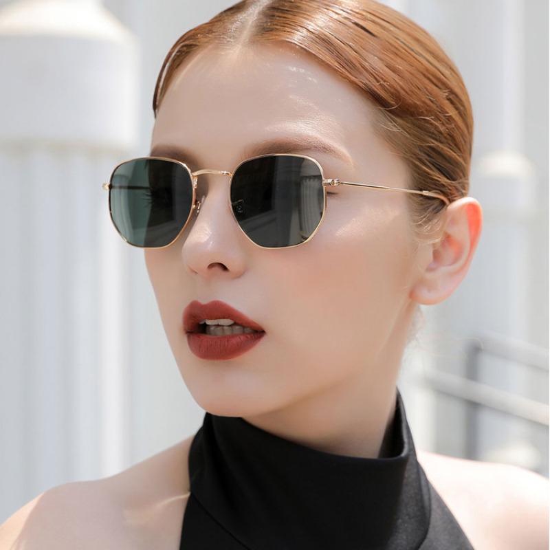 Designer Sunglasses - نظارات شمسية دائرية بأسلوب البانك للرجال،