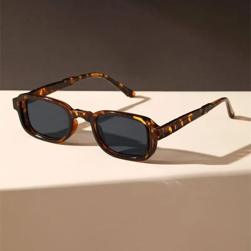 Designer Sunglasses - نظارات شمسية فاخرة مستطيلة الشكل للنساء،
