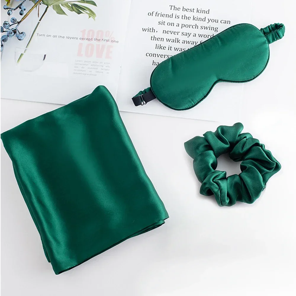 Silk Pillowcase - طقم غطاء وسادة من الحرير الطبيعي