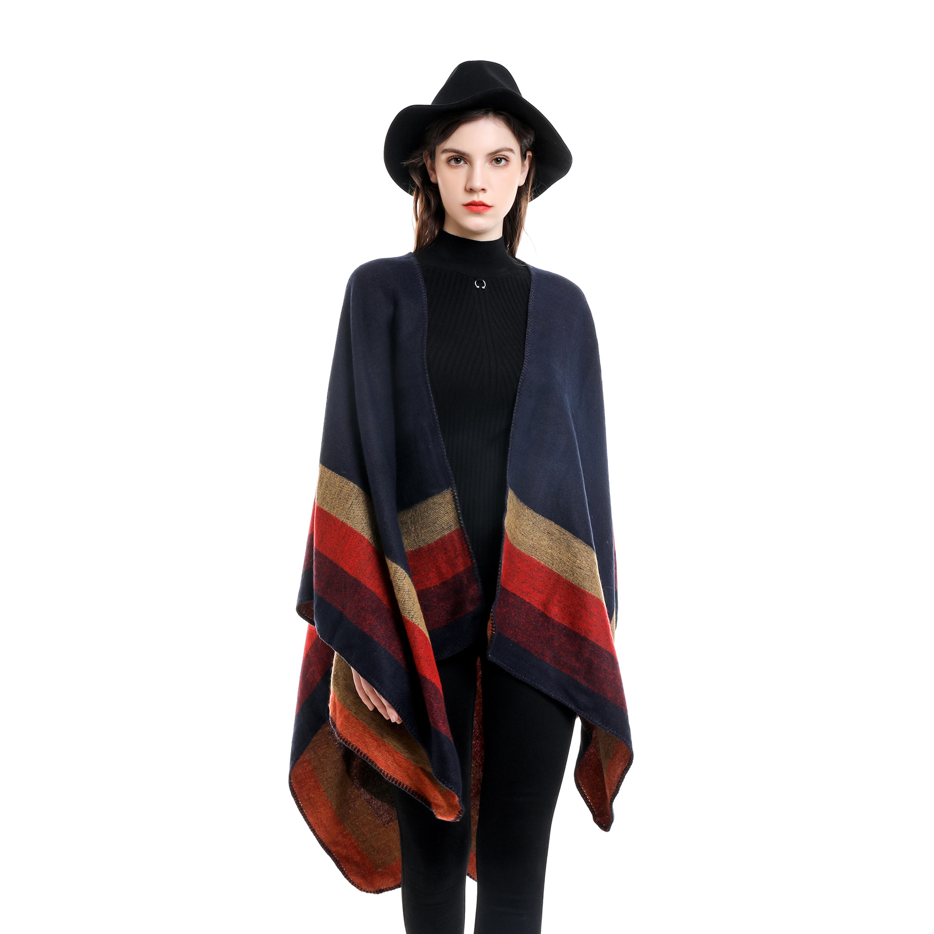 عباءات دافئة منقوشة للنساء ، ش - مراجعة Cashmere Scarf وسعره