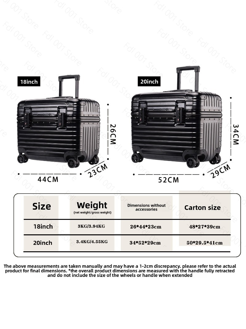 حقيبة سفر نسائية بعجلات عالمية - مراجعة Travel Luggage Set وسعره
