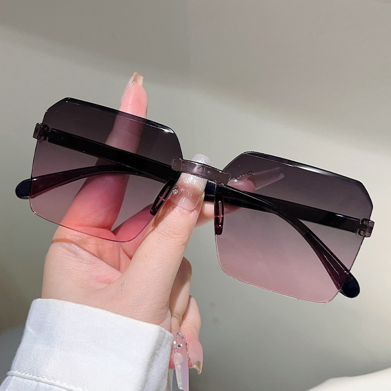 نظارات شمسية جديدة بدون إطار ب - مراجعة Designer Sunglasses وسعره