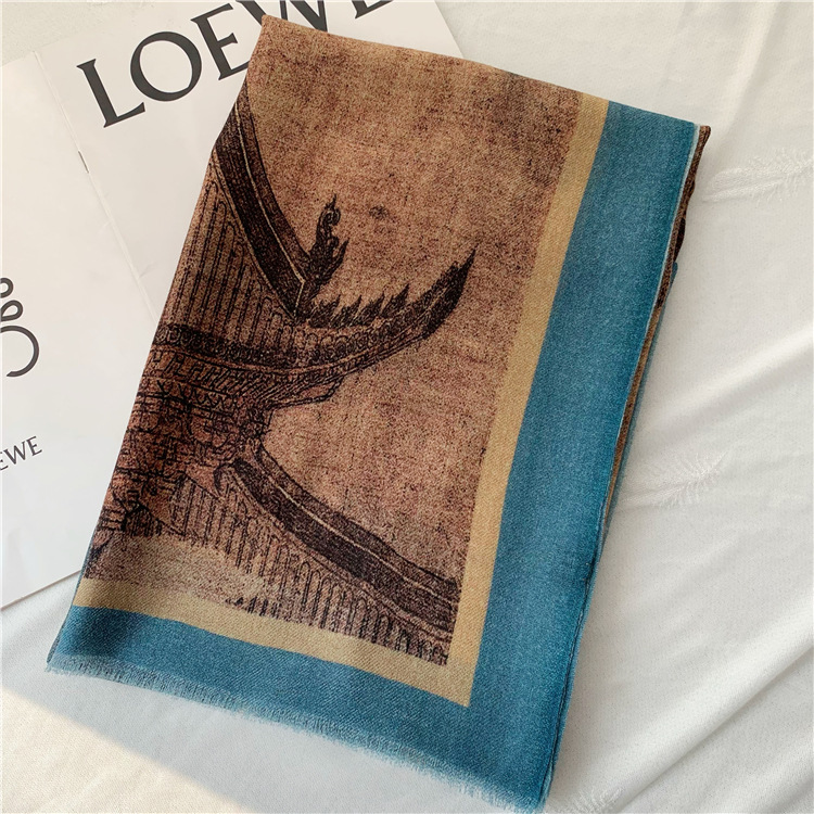 الكشمير الخالص شرابات شالات سر - مراجعة Cashmere Scarf وسعره