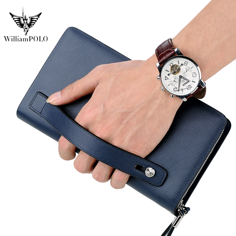 حقيبة يد فاخرة للرجال من ويليا - مراجعة Leather Wallet Men وسعره