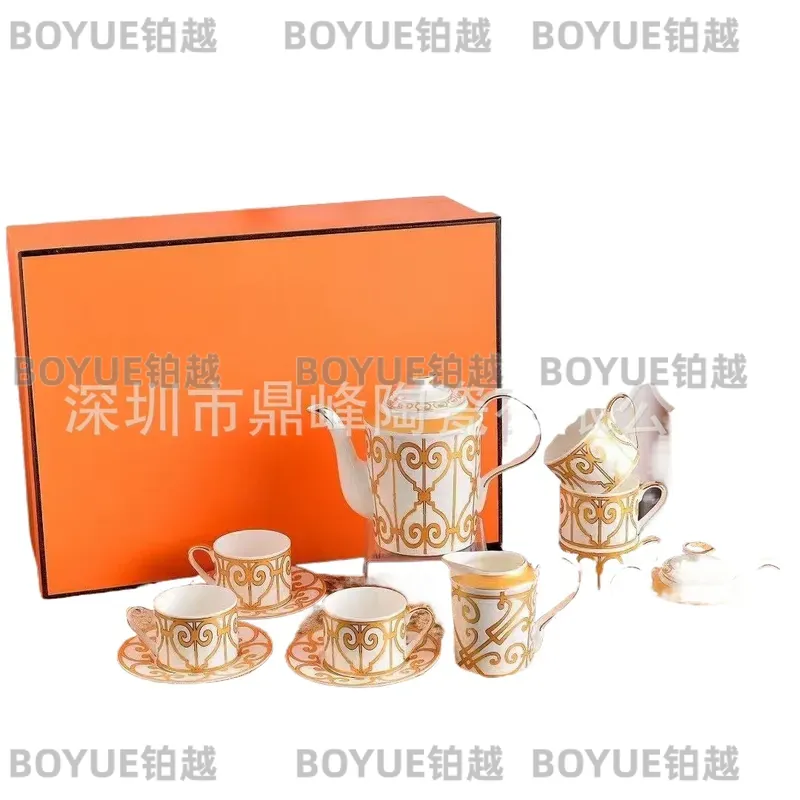 طقم فنجان قهوة سيراميك أصفر مع - مراجعة Luxury Gift Set وسعره