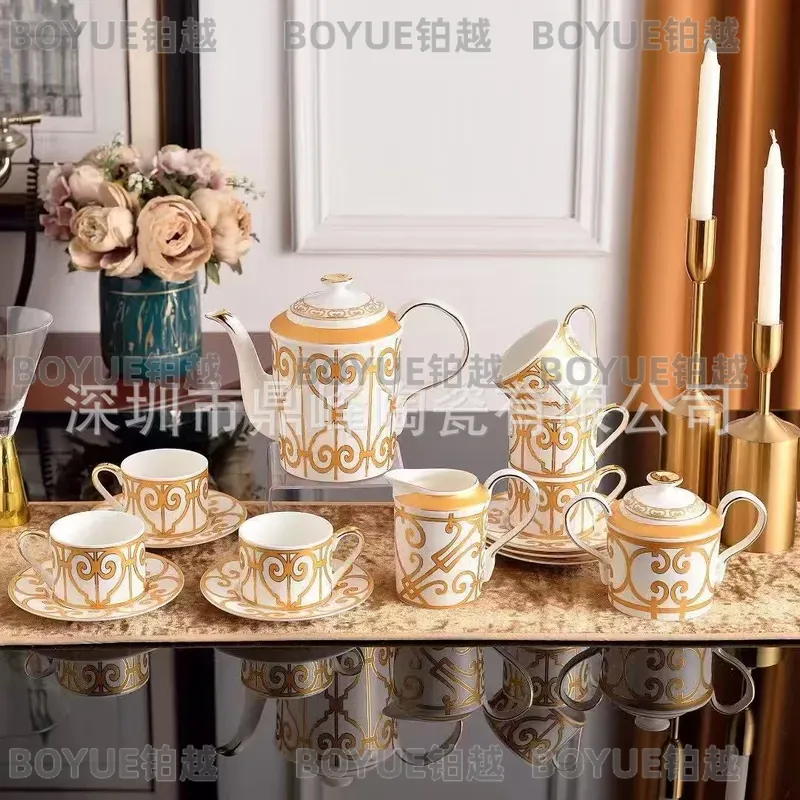 طقم فنجان قهوة سيراميك أصفر مع - مراجعة Luxury Gift Set وسعره
