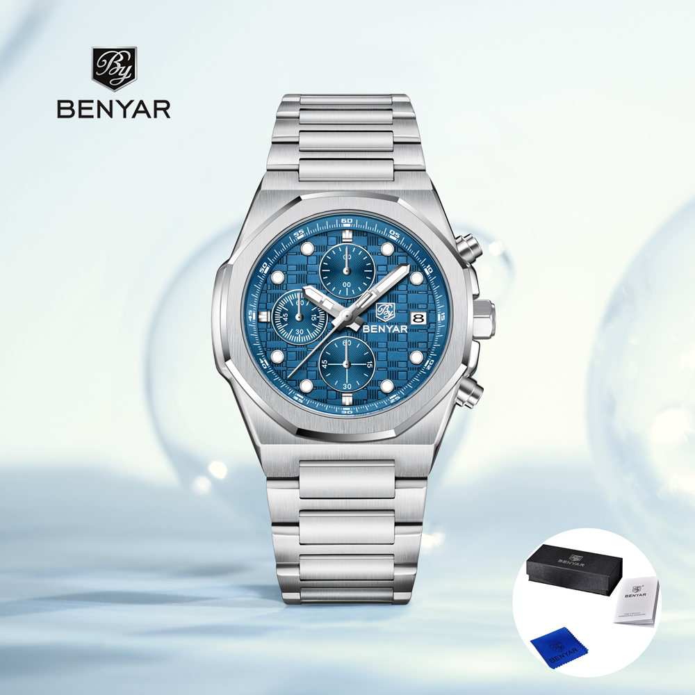 2025 جديد BENYAR ساعات رجالية  - مراجعة Luxury Watch Men وسعره