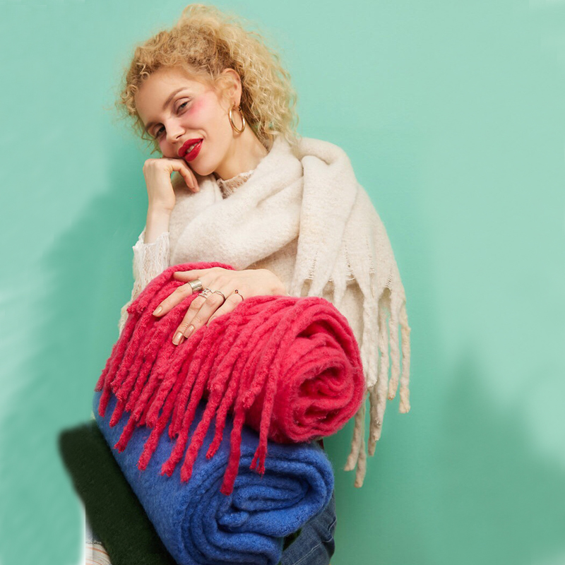 ماركة مصمم المرأة الشتاء وشاح  - مراجعة Cashmere Scarf وسعره