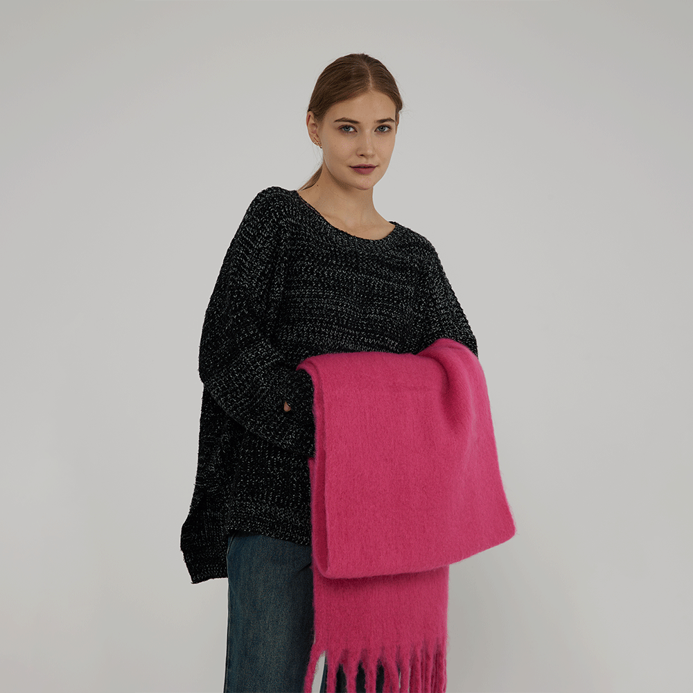 ماركة مصمم المرأة الشتاء وشاح  - مراجعة Cashmere Scarf وسعره