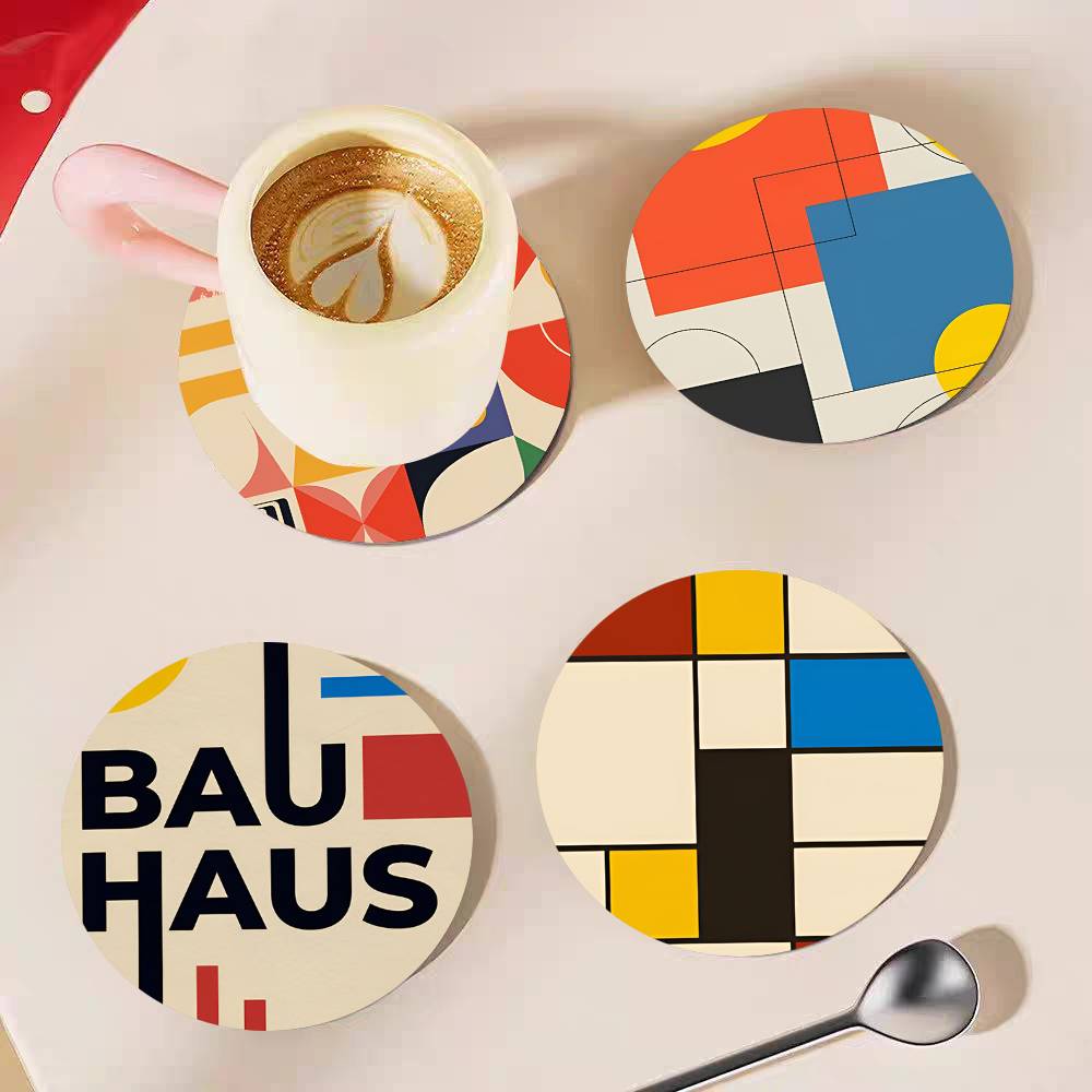 أكواب خشبية مستديرة بتصميم باو - مراجعة Marble Coaster Set وسعره