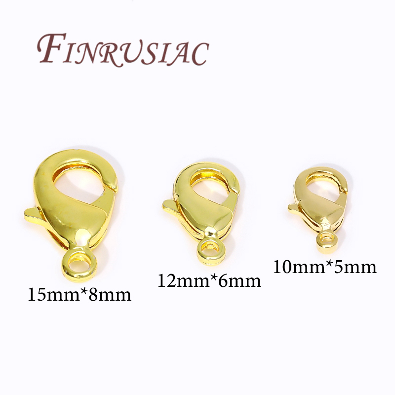 مشابك على شكل جراد البحر مطلية - مراجعة Gold Plated Jewelry وسعره