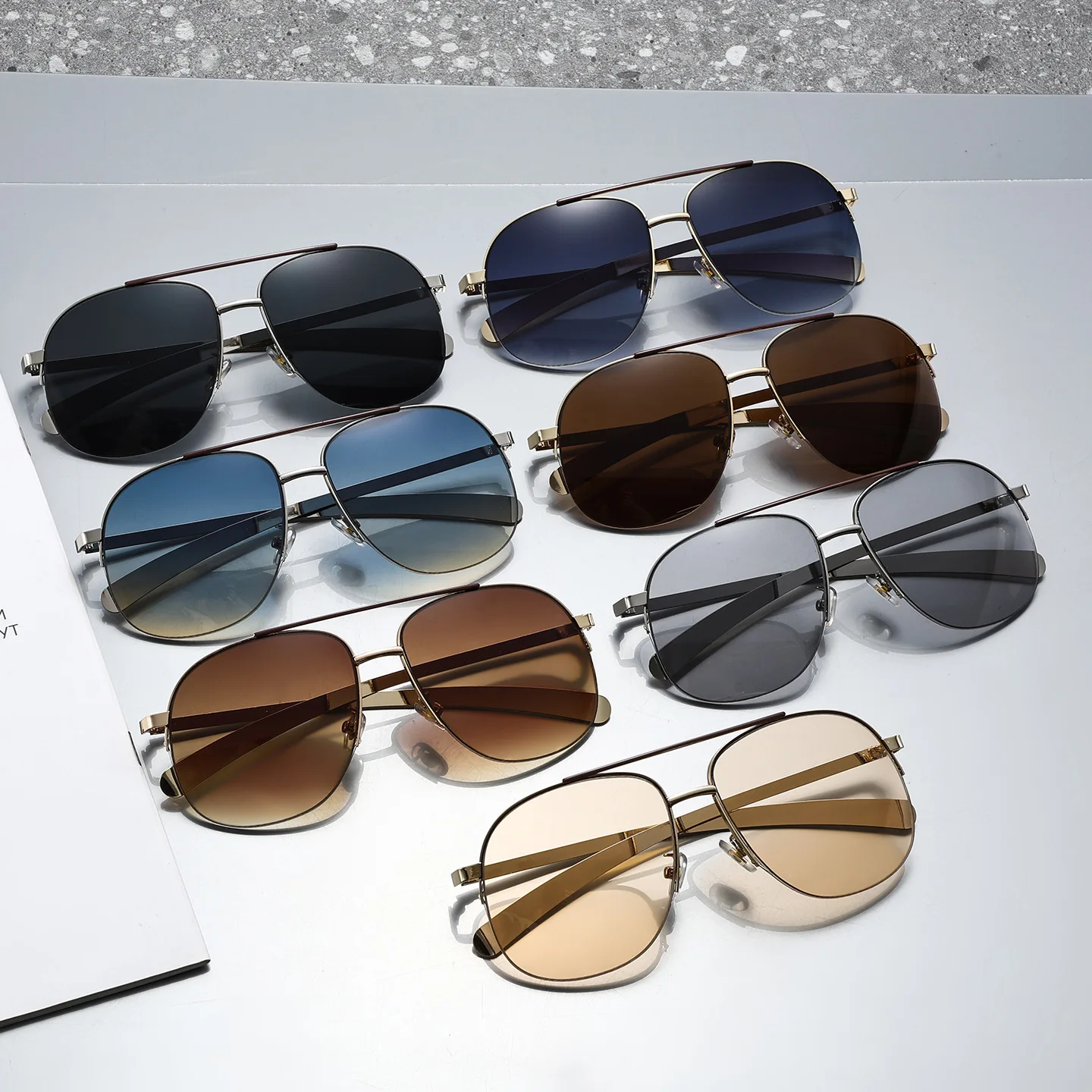 نظارات شمسية كبيرة الحجم للجنس - مراجعة Sunglasses Uv400 وسعره