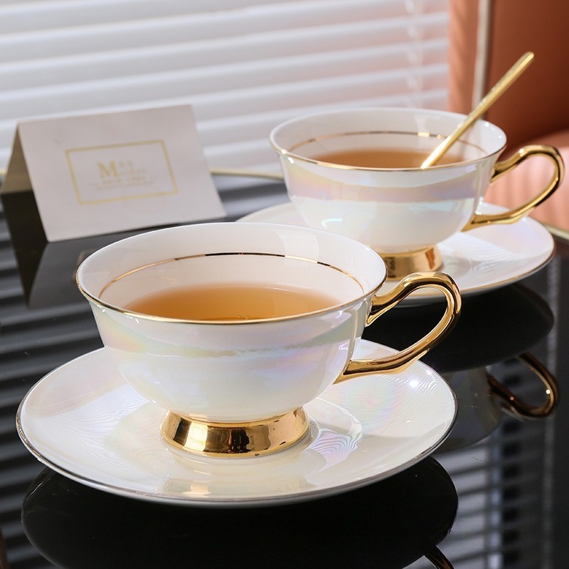 طقم أكواب قهوة لؤلؤية متألقة م - مراجعة Luxury Gift Set وسعره