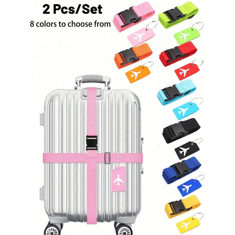 مجموعة حزام الأمتعة مع علامة ا - مراجعة Travel Luggage Set وسعره