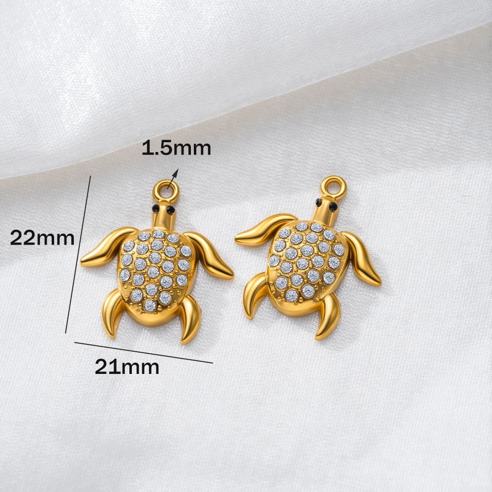 قطعتان من تعليقات الحيوانات ال - مراجعة Gold Plated Jewelry وسعره