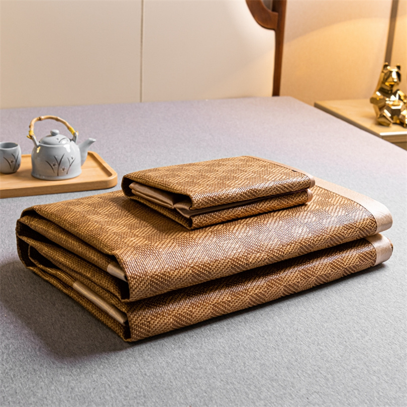 التبريد حصيرة الخيزران الصيف ح - مراجعة Silk Pillowcase وسعره