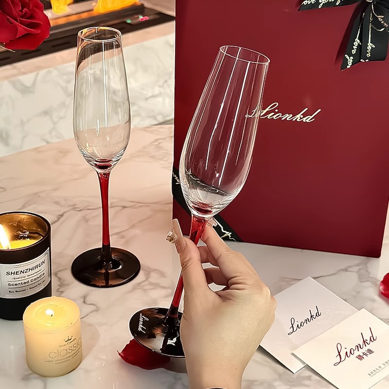 كأس شمبانيا فاخر من HYS، كأس ك - مراجعة Luxury Gift Set وسعره