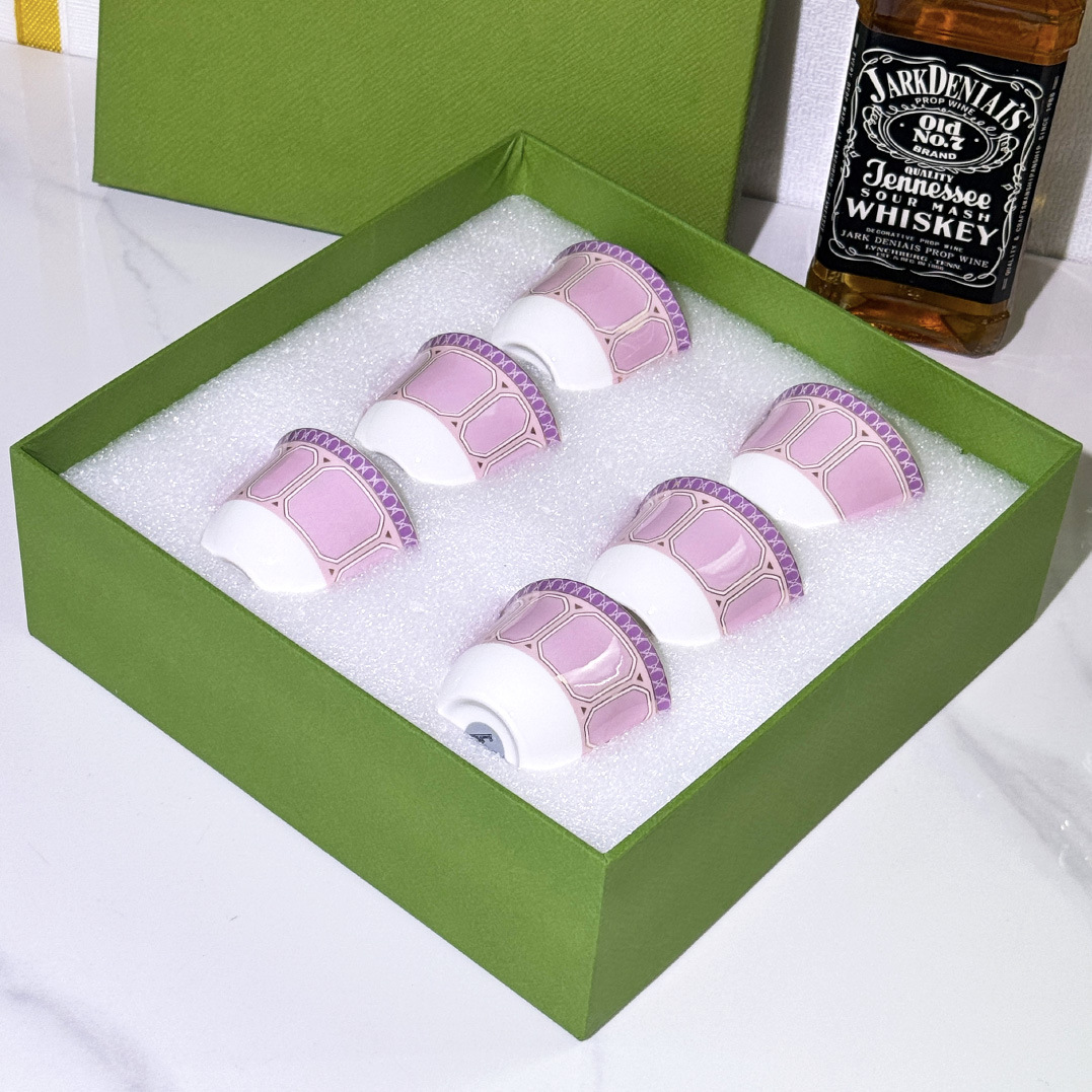 طقم فناجين قهوة إسبريسو وصحون  - مراجعة Luxury Gift Set وسعره