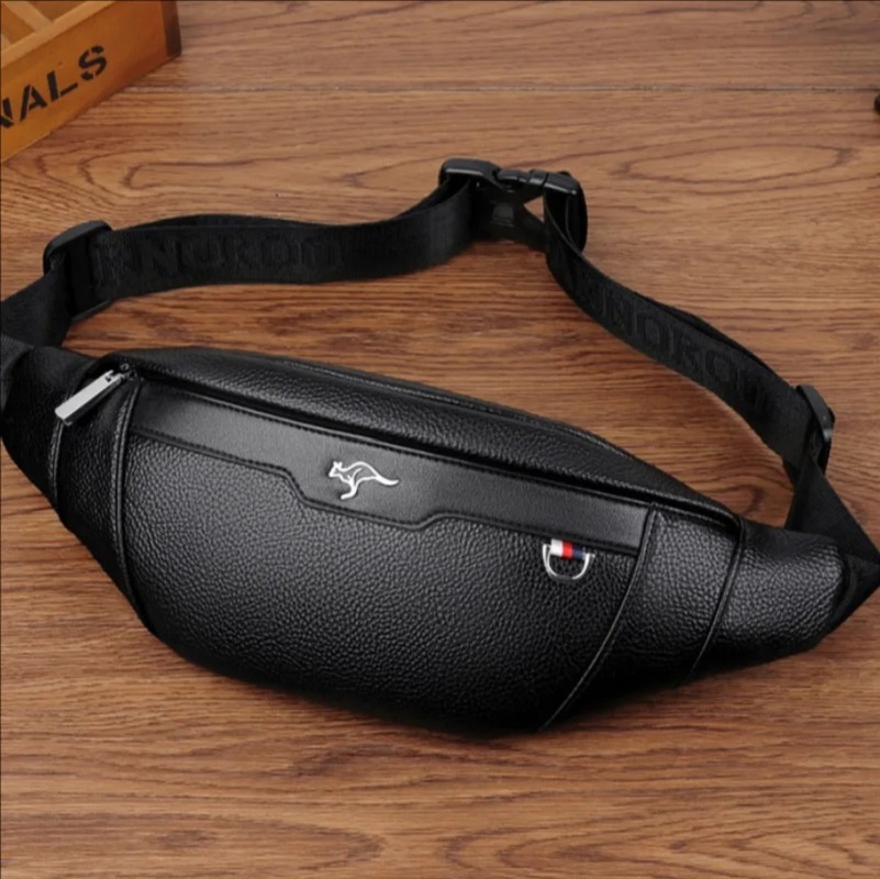 حقيبة خصر جلدية للأعمال متعددة - مراجعة Leather Wallet Men وسعره