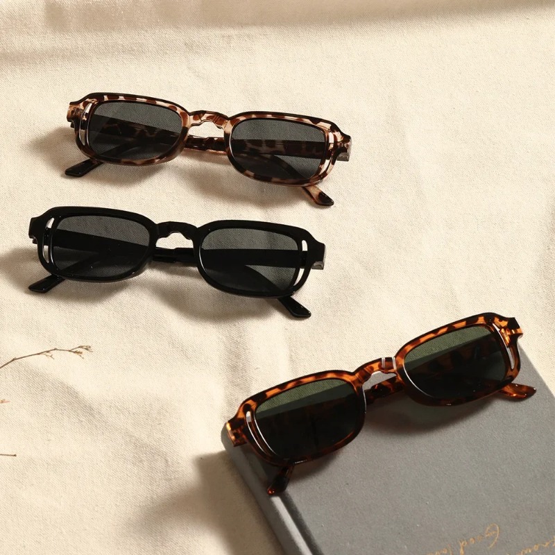 نظارات شمسية فاخرة مستطيلة الش - مراجعة Designer Sunglasses وسعره