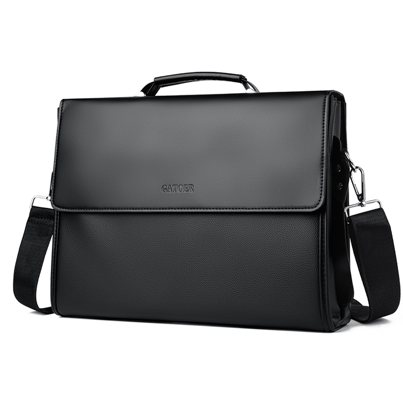 حقيبة يد رجالية أنيقة للأعمال  - مراجعة Leather Briefcase وسعره