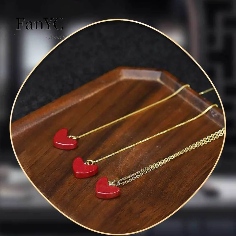 طقم أقراط وقلادة سينابار طبيعي - مراجعة Luxury Gift Set وسعره