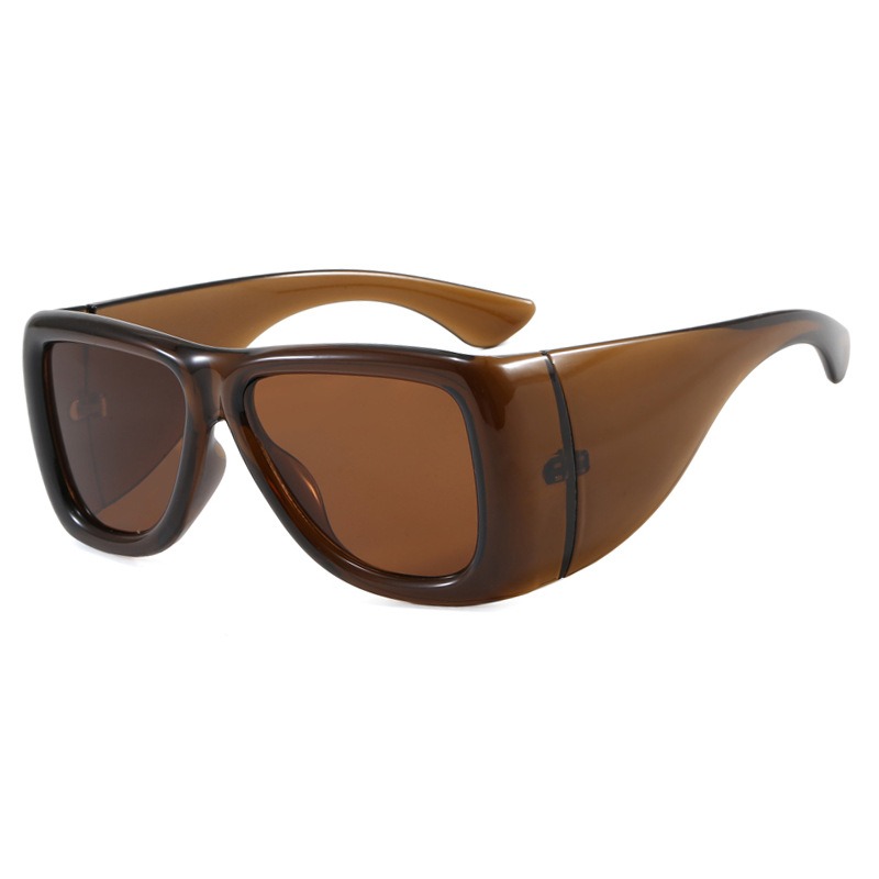 نظارات شمسية مربعة كبيرة الحجم - مراجعة Sunglasses Uv400 وسعره