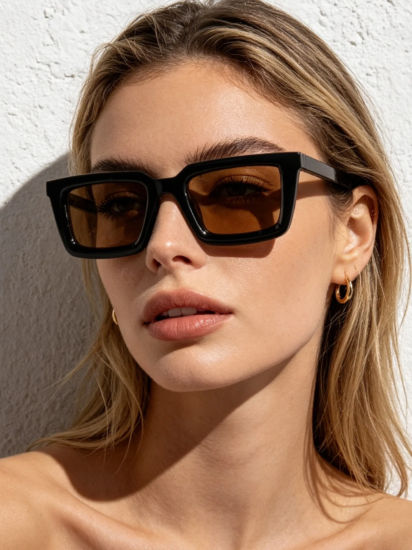 نظارات شمسية مستطيلة عتيقة للن - مراجعة Sunglasses Uv400 وسعره