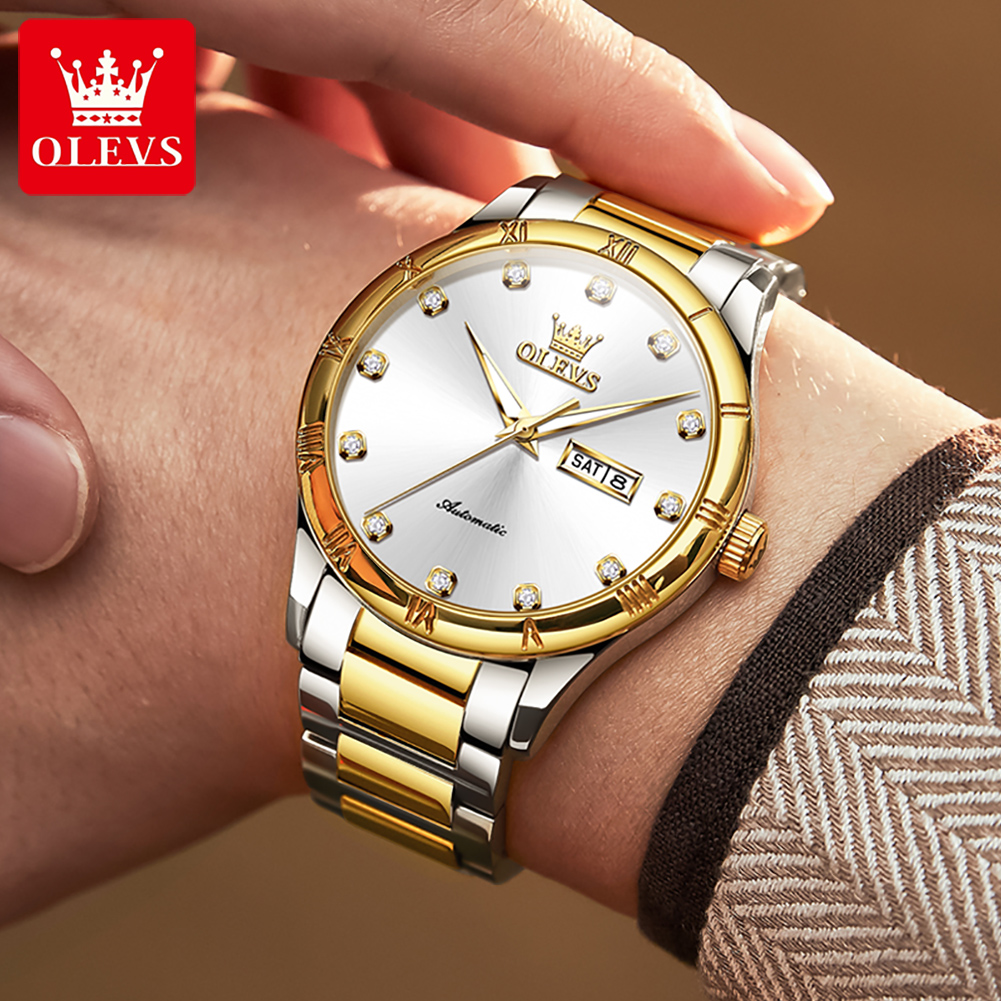 ساعات OLEVS للرجال فاخرة كاجوا - مراجعة Luxury Watch Men وسعره
