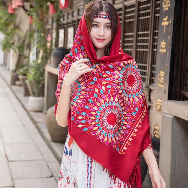 شال نسائي من الكشمير والباشمين - مراجعة Cashmere Scarf وسعره