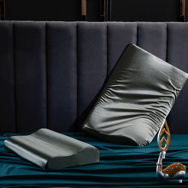 قطعتان من غطاء وسادة فاخر من ا - مراجعة Silk Pillowcase وسعره