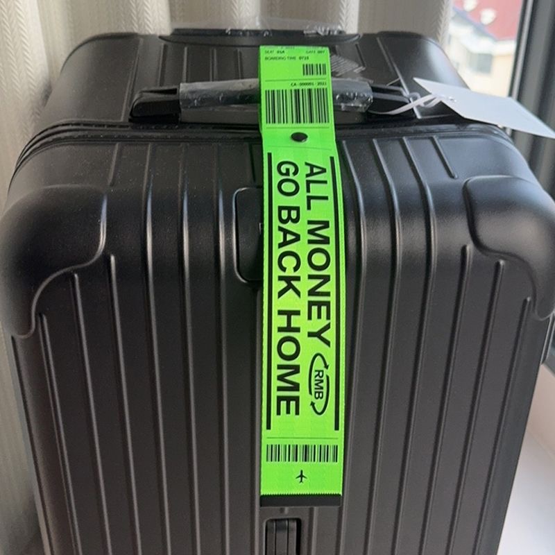 بطاقات تعريف للأمتعة، ليست لحق - مراجعة Travel Luggage Set وسعره