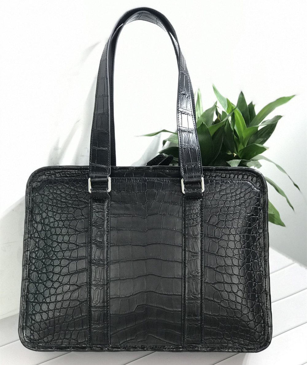 حقيبة لابتوب جديدة من جلد التم - مراجعة Leather Briefcase وسعره