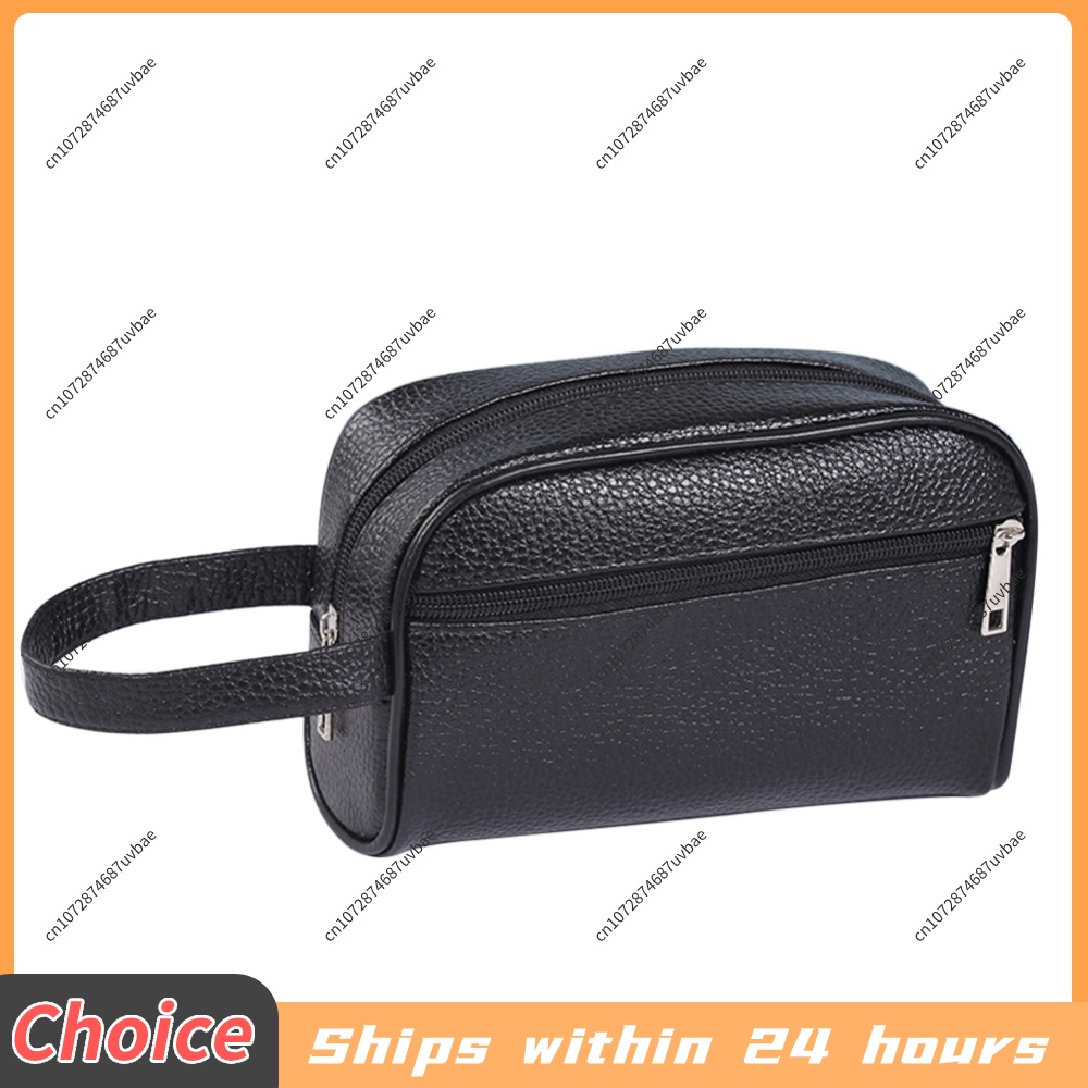 حقيبة معصم أنيقة للرجال والنسا - مراجعة Leather Wallet Men وسعره
