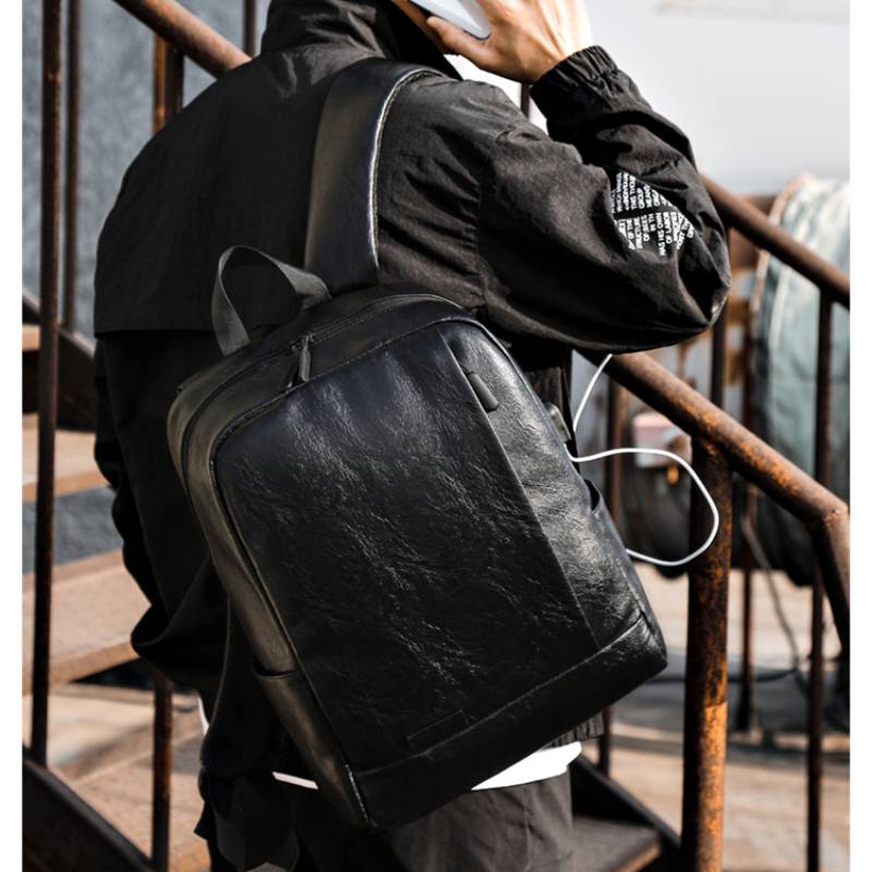 حقيبة ظهر عصرية للرجال من جلد  - مراجعة Leather Briefcase وسعره