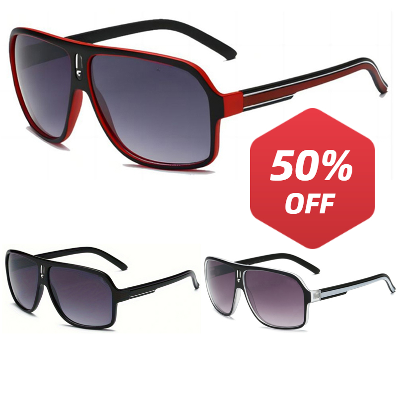 نظارات عصرية كبيرة منحنية على  - مراجعة Sunglasses Uv400 وسعره