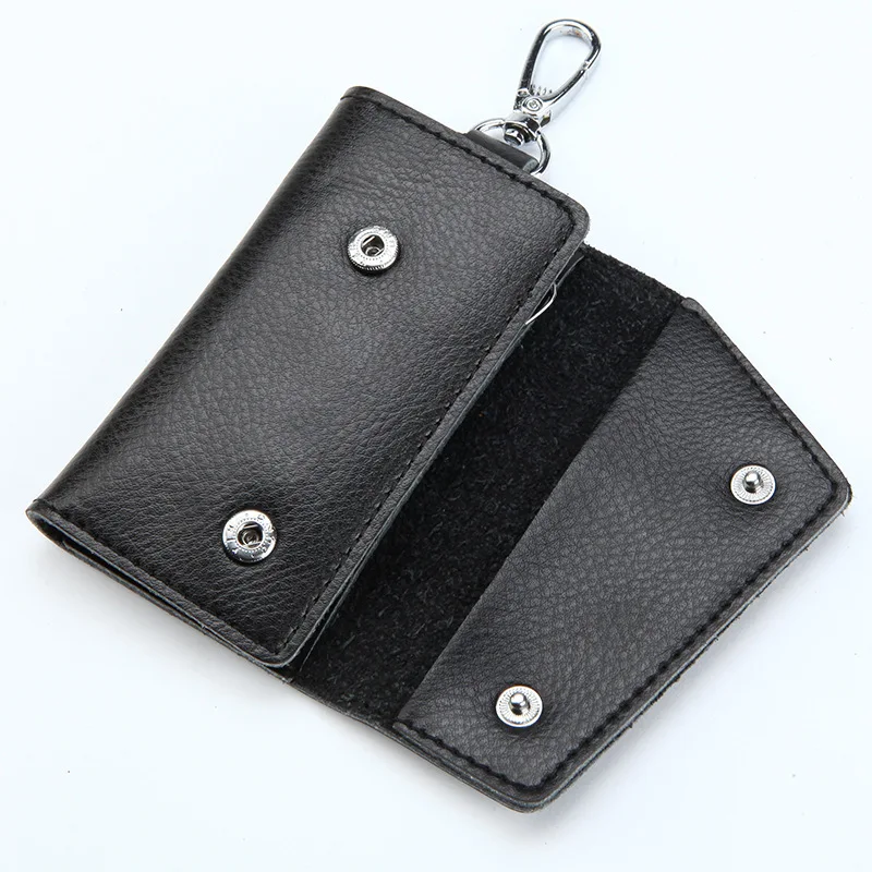 حافظة مفاتيح رجالية من الجلد ا - مراجعة Leather Wallet Men وسعره